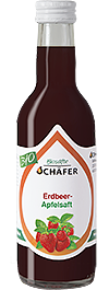 Bio Erdbeer Apfel Saft