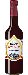 Bio Heidelbeer Sirup