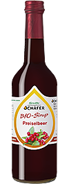 Bio Preiselbeer Sirup